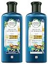 Herbal Essences Argan Oil of Morocco SHAMPOO and CONDITIONER - For Hair Repair and No Frizz- No Paraben, No Colorants, 240ML