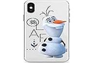 ERT GROUP Mobile Phone case for Apple iPhone 6/6S Original and Officially Licensed Disney Pattern Olaf 004 optimally adapted to The Shape of The Mobile Phone, Partially Transparent