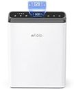 Afloia Air Purifiers for Large Room Bedroom Up to 1280Ft², Air Purifier with Laser Air Quality Sensor & Auto Mode, H13 True HEPA Filter for Pets Dander Pollen Allergies Dust Mold Odor Smoke, Europa