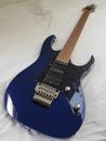 Ibanez RG470-RB (Reactor Blue) with NEW Ernie Ball Super Slinky 9-42 strings