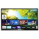 SYLVOX 55'' Outdoor Smart TV, New Android TV Weatherproof 4K LED TV, Built-in Chromecast Voice Assistant 2000nits High Bright for Outdoor Full Sun Areas(PoolPro Series)