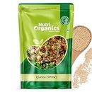 NutriOrganics Premium Quinoa 1kg - Gluten Free Quinoa, Healthy Breakfast, Diet Food for Weight Loss
