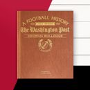 Georgia Bulldogs Fan Gift Dawgs NCAA Personalised Football Newspaper Book