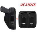 Right Hand IWB Soft Holster（CHOOSE MODEL）and Universal 9mm Double Magazine Pouch