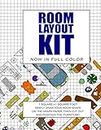 Room Layout Kit: Now In Full Color. The perfect furniture lay out planner - Plan your home interior designs using this scaled room layout template