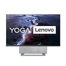 Lenovo Yoga AIO 7 68,58 cm (27 pollici, 3840 x 2160, UHD, WideView, antiriflesso), PC desktop all-in-one (AMD Ryzen 7 5800H, 32 GB RAM, 1 TB SSD, AMD Radeon RX 6600M, Win11 Pro) grigio-bianco con