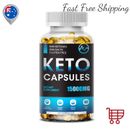 Keto BHB Capsules Weight Loss Fat Burner Detox Cleanse Appetite Suppressant