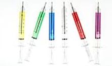 6 Syringe Pens Ideal for Nurse Costumes (accesorio de disfraz)