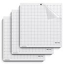 Nicapa Standardgrip Cutting Mat for Silhouette Cameo 4/3/2/1,12x12 inch 3 Pack Adhesive&Sticky Cutting mats Non-Slip Flexible Square Gridded Replacement Cut mats Set for T-Shirt Vinyl Craft Sewing