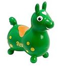 GYMNIC Rody cavallino per saltare, Colore verde, 7002