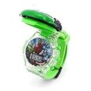 SHASHIKIRAN® 3D Action Figure Face Based Toy Design Digital Glowing Watch with Disco Music and Blinking Lights for Kids | for Boys Girls- Good Birthday Return Gift (Hulk)