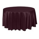 Ultimate Textile Herringbone - Fandango 114-Inch Round Tablecloth, Burgundy Red Polyester in Gray/Red | 114 W x 114 D in | Wayfair FAND-114R-130