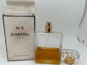 *Made France* CHANEL No.5  3.4 FL oz / 100 ML Eau De Parfum Spray 40% Full