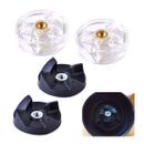 2 Base Gear + 2 Rubber Gear Replacement Spare Parts fit for 250W Magic Bullet rt