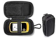 Handheld GPS Case Compatible with Garmin eTrex 10, 20, 20x, 30, 30x, 35t and Touch 35, 25 with mesh Accessory Pocket, Compact and Light Weight Strong case for Excellent Protection and Easy Carrying