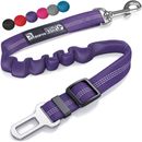 Seat Belt for Dogs with Elastic Bungee Buffer | Car Travel Accessories for Dogs