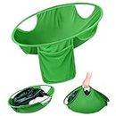 Flintronic Pop-Up Wäschesäcke für Waschmaschine，27 Zoll Wäschetasche Wäschebeutel Laundry Bag- Schützt Empfindliche Textilien -Wäschesack für Unterwäsche Babykleidung Bluse Schuhe, Grün