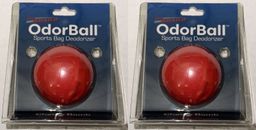 2x Odor Ball Deodorizer Gym Sports Bag Freshener Hockey Equipment Storage Locker