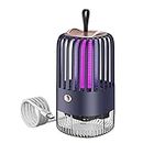 Electric Mosquito Killer Lamp Insect Catcher Fly Bug Zapper Trap LED (Blue)