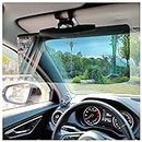 Car Visor for Car (Upgraded Version to Block Harmful UV Rays) Adjustable Angle, Anti-Glare 12.6'' x 6'' Safe Driving Car Accessories Sun Visor Extender, Universal for Cars, Trucks, SUVs. (1Pcs)