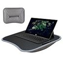 Lap Desk, Lap Top Tray, Portable Lap Desk with Cushion, Writing Padded Tray with Handle, Laptop Bed Tray, Multi-Functional Laptop Lap Desk, Cushioned Lap Desk for Work and Game On Couch