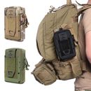 Tactical Molle Pouch Phone Bag Universal Belt Waist Bag EDC Tool Cellphone Pouch