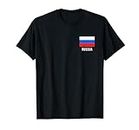 Bandiera russa della Russia Maglietta