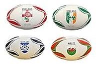 Gioco International Country Themed Rugby Balls Ball, Adults Unisex, Ireland (Multicolour), 5
