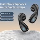 Wireless Headphones Bluetooth Earphones With Mic Single in-Ear Sports Earbu F6V1
