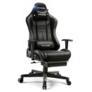  Gaming Chair with Speakers Bluetooth, Ergonomic Black With Speakers Bluetooth