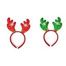 INFISPACE® Unisex Christmas Reindeer Antlers Headband Deer Horn Hairband (2)