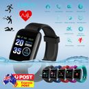 Sports Smart Watch Bracelet Heart Rate Blood Pressure Fitness Tracker