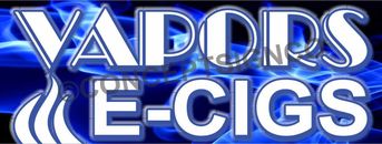 1.5'X4' VAPORS E-CIGS BANNER Signs Smoke Shop Electronic Cigarettes Pipes Vape