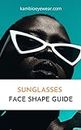Sunglasses face shape guide: Practical tips and examples to help you choose the best sunglasses according to your face features.