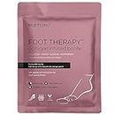 BEAUTYPRO FOOT THERAPY Foot Mask with Collagen, Salicylic Acid & Argan Oil | Packed Full of Natural Ingredients | Intensely Moisturising | Bootie with Removable Toe Tip |