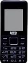 MTR M100 Dual Sim, Full Multimedia, Bright Torch with 3000 Mah Battery,Big Sound and Auto Call Record, Mobile Phone (Black)
