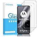 GEEMEE Protector de Pantalla para Motorola Moto Edge 30 Neo,3 Pack Cristal Película Vidrio Templado Dureza 9H Alta Sensibilidad Cubierta Completa Screen Protector Film