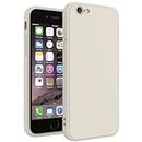 WOGROO for iPhone 6S Case White, Scratch Resistant with Soft Touch, Slim Thin Phone Cover for iPhone 6 4.7 inch