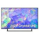 Samsung 65 Inch CU8500 4K UHD Smart TV (2023) - Air Slim Design TV With Centre Stand & Alexa Built In, 4K Crystal Processor, Object Tracking Sound, Multi View, Gaming TV Hub & Smart TV Content