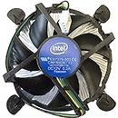 Intel E97379 – 003 Core i3/i5/i7 Socket 1150/1155/1156 Conector de 4 pines CPU Cooler con disipador de calor de aluminio y ventilador de 3,5 pulgadas para ordenadores de sobremesa