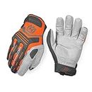 Husqvarna Technical Work Gloves, Medium (Pack of 1), Orange
