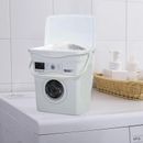 Kunststoffbehälter Aufbewahrungsbox Wäschewaschpulver Tablette Waschmittel mit Deckel