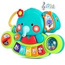Baby Piano Toy 6 to 12 Months Light Up Music Baby Toys for 0 6 9 12 18 Months Early Learning Educational Piano Keyboard Infant Toys Baby Girl Piano Toy 1 Year Old Boy Girl Gifts