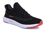 Sparx Trending & Stylish Men's Outdoor Sports/Walking/Running/gynmming Shoe SM-482 Black Red UK-7