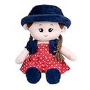 PunToon Kids My First Cuddle Time Buddy Baby Soft Dolls Toys for Kids| Cute Huggable Plush Girl Toys | Cute Doll | -46 Cm