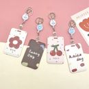 Cute Fashion Lanyards ID Badge Card Cover Holder with String Office Supplies