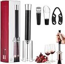MIOKUKO Wino On The Go Wine Opening Set, Air Pressure Pump Wine Opener Set, Portable Bottle Opener Pump Needle, Easy Cork Remover Corkscrew, with Cutter Aerator Pourer Vacuum Wine Stoppers