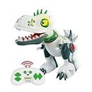 Xtrem Bots - Dinopunk | Dinosauro Telecomandato | Dinosauri Giocattolo | Robot Telecomandato | Telecomando Bambini Giocattolo | 20 Azioni Programmabili