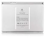 E Egoway New Laptop Battery for Mac Book Pro 17 inch Series A1189 A1151, Aluminum Body as Original (Not Plastic)