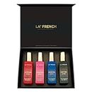 La French Woman Eau De Parfum Gift Set 4x20 ml for Women | with Party Girl, Hottie Girl, Classy Girl & Dream Girl Perfume | Floral, Fruity Long Lasting EDP | Valentine Gift Set For & Girlfriend Wife